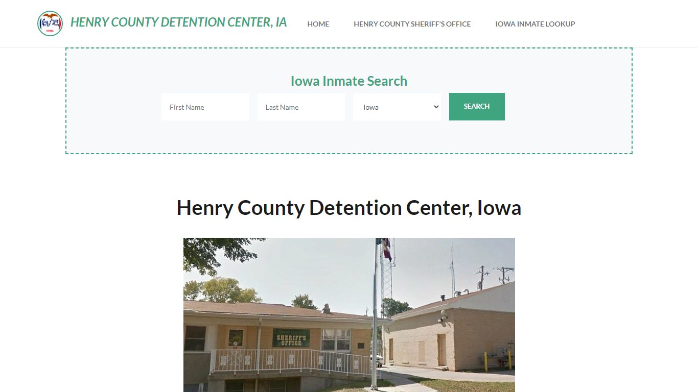 Henry County Detention Center, IA Inmate Roster, Offender Search