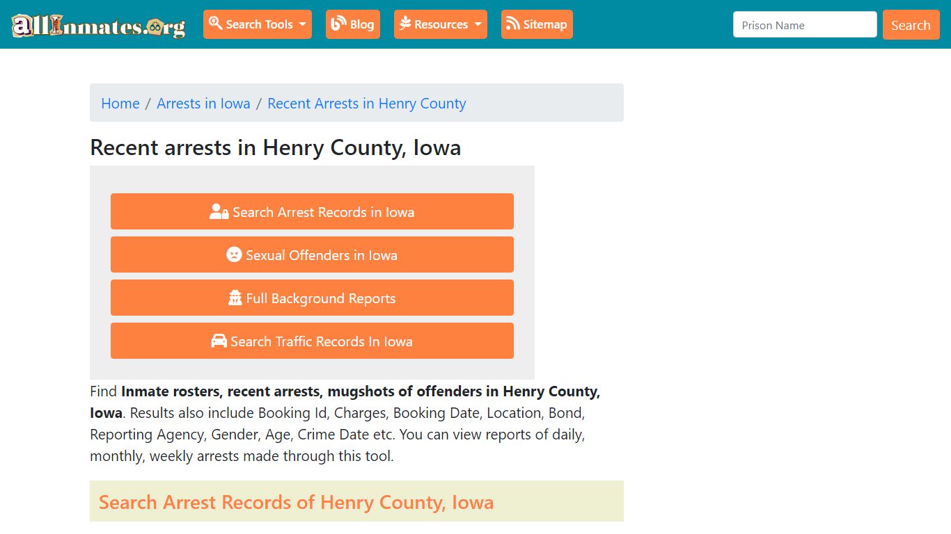 Recent arrests in Henry County, Iowa | Mugshots, Rosters, Inmates, Crimes